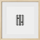 Natural Oak Glass Picture Frame