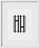 16x20, White Oak Glass Frame