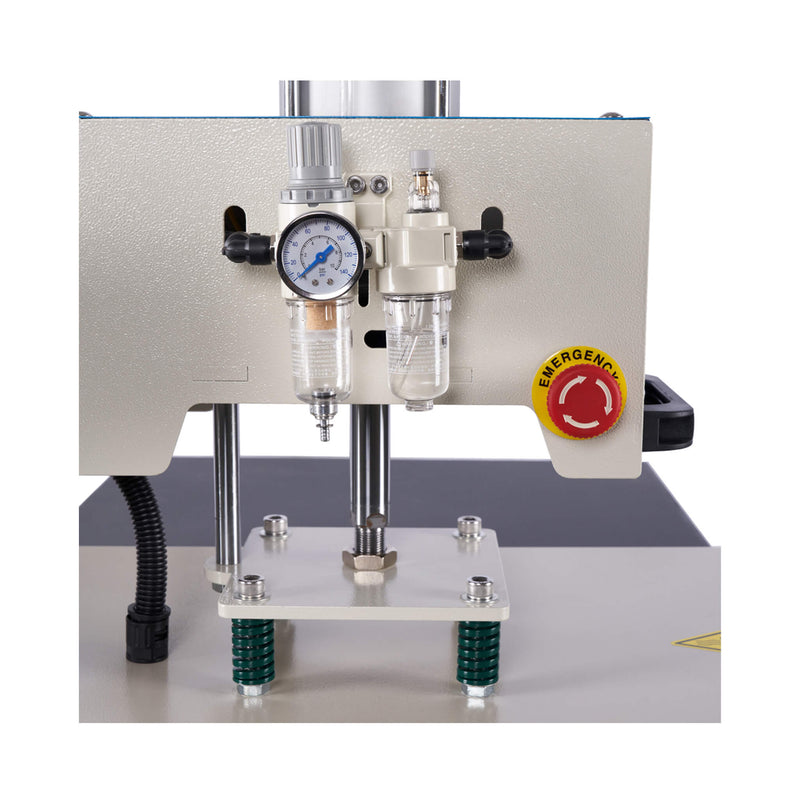 [16X24"] Pneumatic Sliding Dual-Platen Hot Press Machine With Infrared Positioning And Air Compressor (SAK46729)