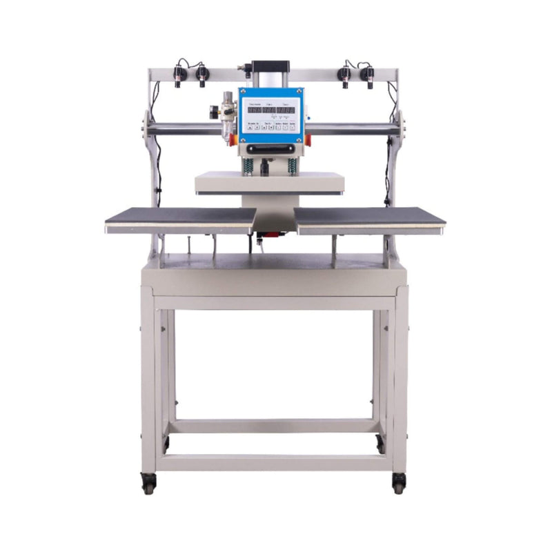 [16X24"] Pneumatic Up Sliding Dual Platen Heat Press Machine With Infrared Positioning (SAK96724)