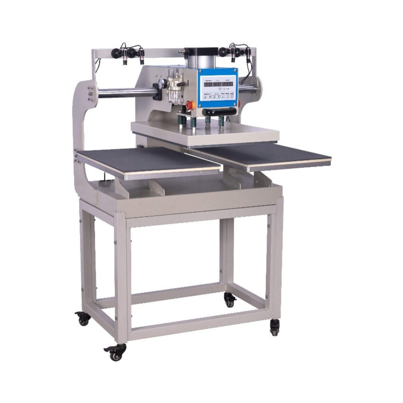 [16X24"] Pneumatic Up Sliding Dual Platen Heat Press Machine With Infrared Positioning (SAK96724)