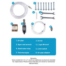 [16X24"] Pneumatic Up Sliding Dual Platen Heat Press Machine With Infrared Positioning (SAK96724)