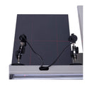 [16X24-Inch] Pneumatic Up Sliding Dual Platen Heat Press Machine With Infrared Positioning (SAK75382)