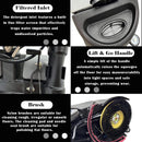 17-Inch 110V Heavy-Duty Commercial Walk-Behind Dual Tank Floor Scrubber (SAK83472) by SAKSBY WHOLESALE