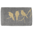 Birds On Branch - Gray Coir Doormat