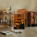 Quiet Thoughts in a Striped Sweater by Kooly