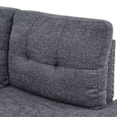Camden - Power Sectional Sofa With Storage Ottoman And Built In Charging Ports - Gray by Unique Piece Furniture