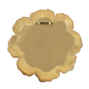 Rose Hanging Resin Wall Accents (Set of 2) - Gold by HouseOfZazla