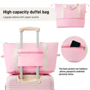 Hardshell Luggage Sets 2 Pieces + Bag Spinner Suitcase With Tsa Lock Lightweight 20" / 24" by HouseOfZazla