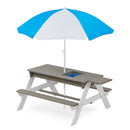 Kids Picnic Table With Sand and Water Table Conversion by HouseOfZazla