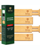 Drawer Dividers 22”, Natural