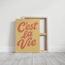 C’est La Vie Retro Wall Art