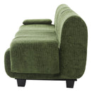 3 Seater Sofa Couch With Curved Armrests by HouseOfZazla