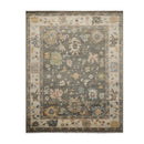 8' 3''x10' 4'' LoomBloom Muted Turkish Oushak Hand Knotted 100% Wool Traditional Area Rug Olive, Beige Color
