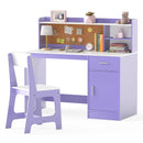 Kids Study Desk and Chair Set Student Table and Chair