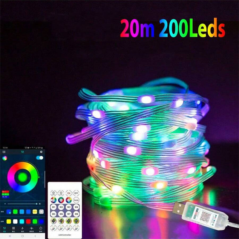 65.6 ft. LED Smart Waterproof Strip Lights (Remote & App control)