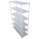 6 Tier 6000Lbs Capacity Nsf Metal Shelf Wire Shelving Unit, Heavy Duty Adjustable Storage Rack With Wheels & Shelf Liners For Commercial Grade Utility Steel Storage Rack by HouseOfZazla
