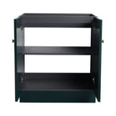 Modern Freestanding Bathroom Vanity With Soft Close Cabinet Doors by HouseOfZazla