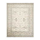 8' 2''x10' 2'' LoomBloom Muted Turkish Oushak Hand Knotted Wool Area Rug Ivory, Gray Color