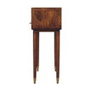 Solid Wood Valenza Curved Console Table