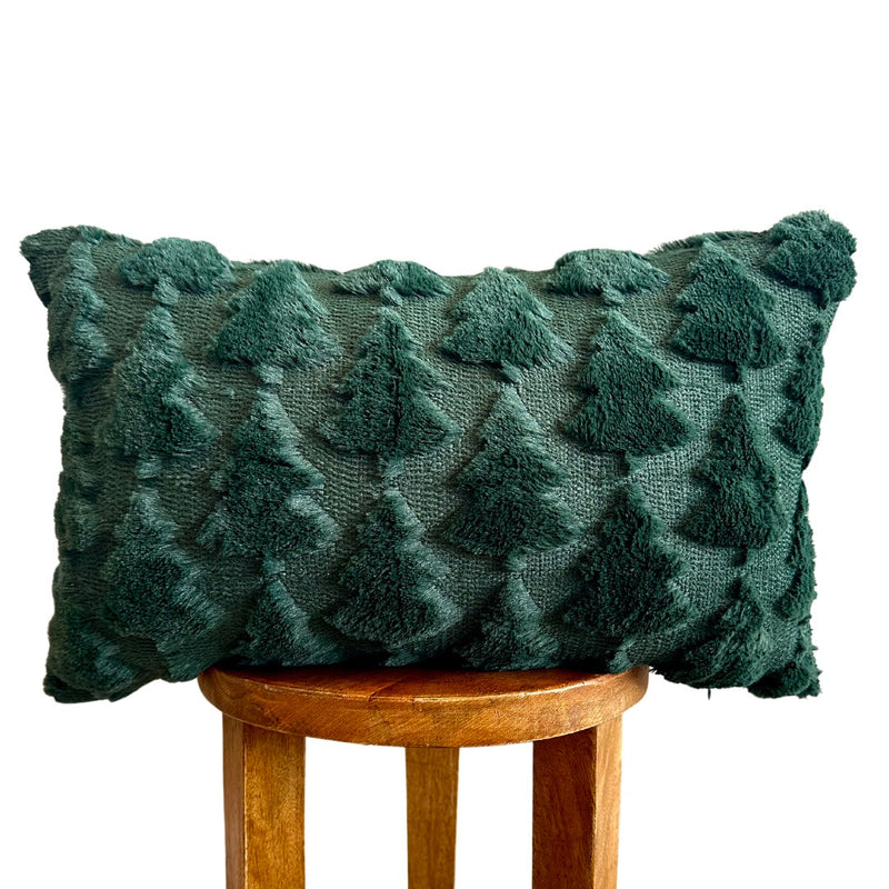 Evergreen Fraser Fir Lumbar Pillow Cover