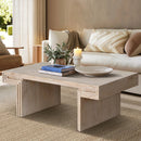 American Vintage Industrial Coffee Table, Double Tier Design by Unique Piece Furniture