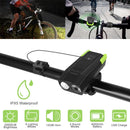 Bike Front Light Set with Horn for Night Riding by LJGDeals