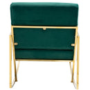 Accent Chair, leisure rocking chair with Stainless steel feet