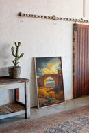 Southwest Arch Canyon Canvas – Autumn Desert Landscape Wall Art