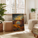 Southwest Arch Canyon Canvas – Autumn Desert Landscape Wall Art