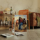 Cowboy Romance Canvas – Western Couple Wall Art with Horses