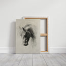 Horse Pencil Drawing – Western Equine Wall Art