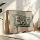 Vintage Americana – “EAT” Roadside Diner Sign Wall Art