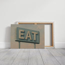 Vintage Americana – “EAT” Roadside Diner Sign Wall Art