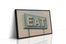 Vintage Americana – “EAT” Roadside Diner Sign Wall Art