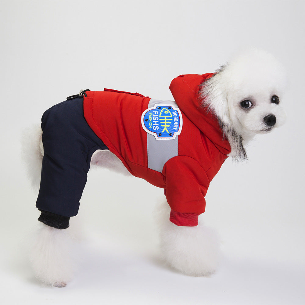 clothes for pets Dog snow coat, photo 5 of 6