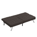 Modern Sofa Bed With Wood Frame And Stainless Legs by HouseOfZazla