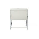 Wilmouth Roll Occasional Chair - White by HouseOfZazla