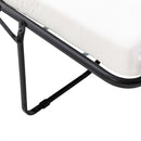 Pull Out Sofa Bed Loveseat Sleeper With Twin Size Memory Mattress With Two USB Ports For Living Room Spaces by HouseOfZazla