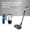 Premium Prolux 35 ft Universal Central Vacuum Hose Kit With North American Power Nozzle by Prolux Cleaners