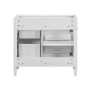 Bathroom Vanity With 2 Drawers And Tip-Out Drawer, Storage Cabinet by HouseOfZazla