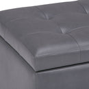 Cosmopolitan - Upholstered Storage Ottoman by Unique Piece Furniture
