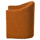 Walker Edison | Boucle Curved Design Accent Chair