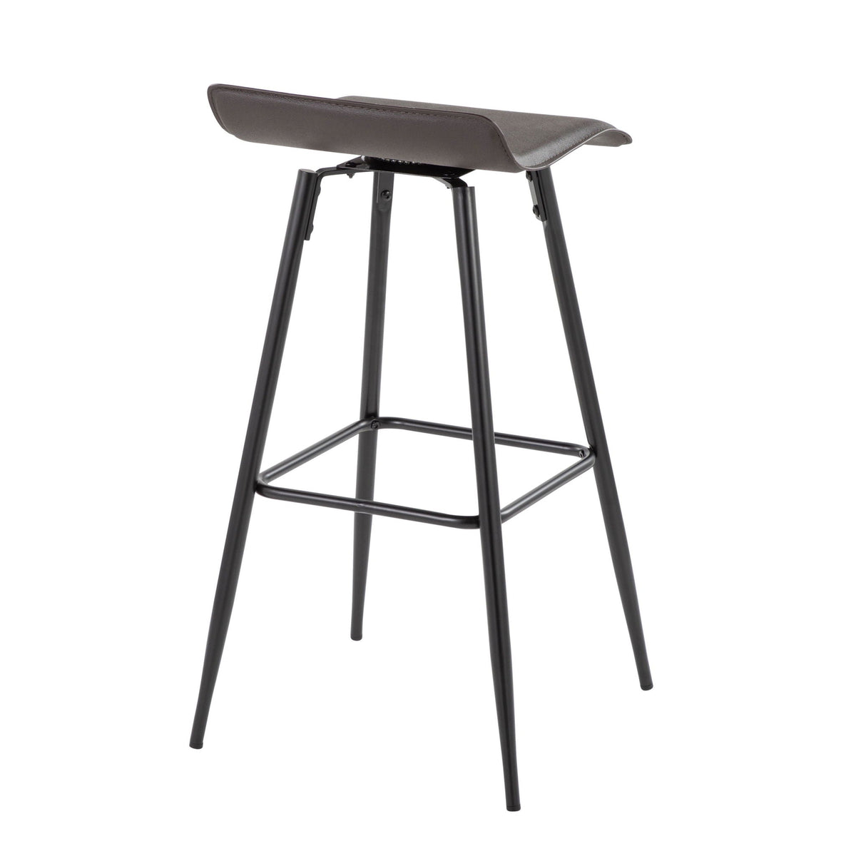 Ale - Contemporary Fixed-Height Bar Stool (Set of 2), photo 4 of 29