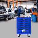 Rolling Metal Tool Chest With Drawers, Steel Storage Cabinet With Ball Bearing Slides by HouseOfZazla