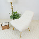 Aubrey - French Boucle Lounge Chair by HouseOfZazla