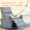 270° Power Swivel Rocker Glider Recliner Chair With USB Ports by Unique Piece Furniture