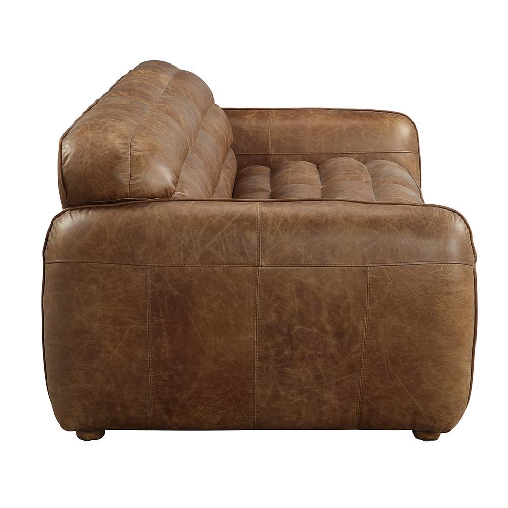 Rafer - Sofa - Cocoa Top Grain Leather, photo 3 of 6