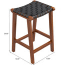 James - Modern Genuine Bar Stool by HouseOfZazla