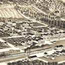 Vintage Map of Bessemer, Michigan 1886